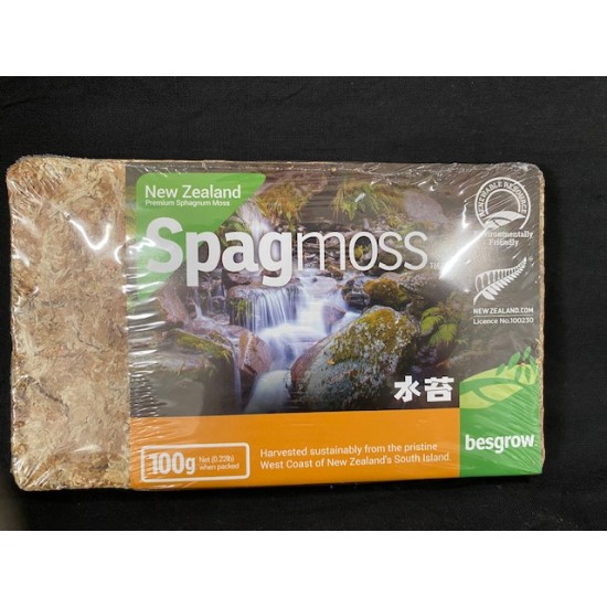 Compressed Sphagnum Moss - 100g